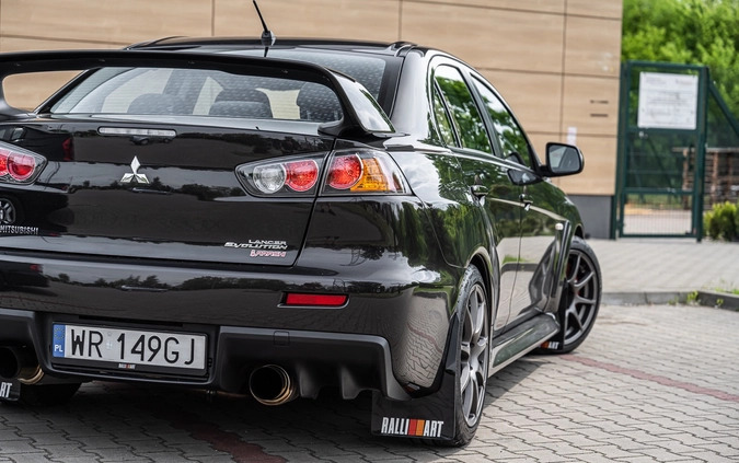 Mitsubishi Lancer Evolution cena 155000 przebieg: 142300, rok produkcji 2011 z Radom małe 781